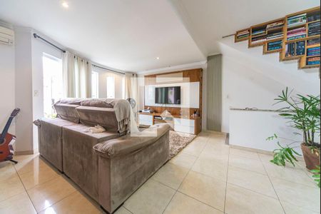 Sala de casa à venda com 3 quartos, 189m² em Vila Alzira, Santo André