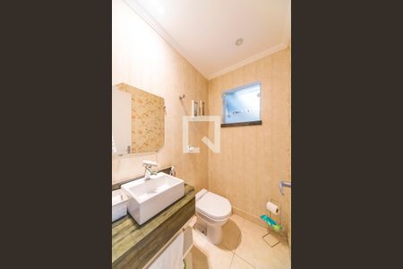 Lavabo de casa à venda com 3 quartos, 189m² em Vila Alzira, Santo André