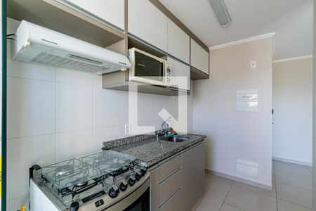 Cozinha de apartamento à venda com 2 quartos, 59m² em Vila Anastácio, São Paulo