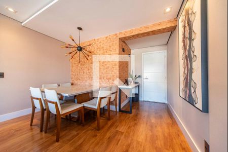 Sala de apartamento à venda com 3 quartos, 128m² em Vila Assunção, Santo André