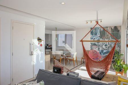 Sala de apartamento à venda com 3 quartos, 118m² em Vila Anglo Brasileira, São Paulo