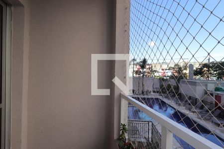 Sacada da Sala de apartamento para alugar com 2 quartos, 50m² em Utinga, Santo André