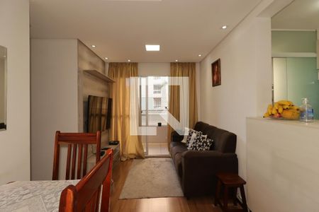 Sala de apartamento para alugar com 2 quartos, 50m² em Utinga, Santo André