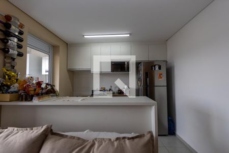Sala_Cozinha de apartamento à venda com 2 quartos, 56m² em Vila Militar, Barueri
