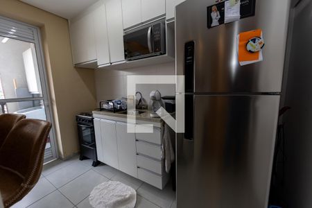 Sala_Cozinha de apartamento à venda com 2 quartos, 56m² em Vila Militar, Barueri