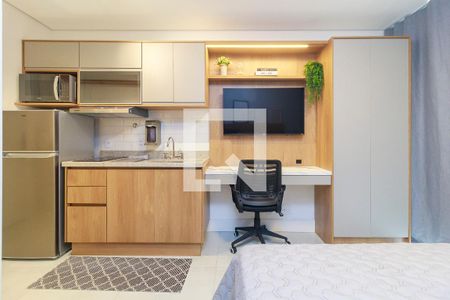 Studio de kitnet/studio para alugar com 0 quarto, 25m² em Santo Amaro, São Paulo