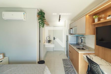 Studio de kitnet/studio para alugar com 0 quarto, 25m² em Santo Amaro, São Paulo