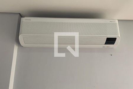 Ar condicionado da Sala de apartamento para alugar com 2 quartos, 106m² em Ponta da Praia, Santos