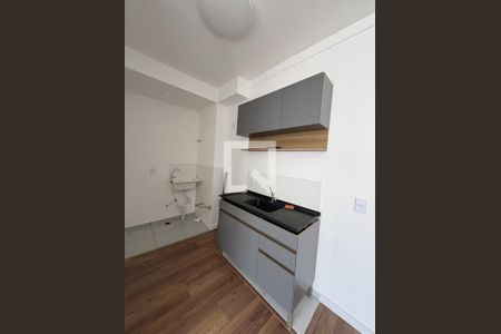Cozinha de apartamento para alugar com 2 quartos, 32m² em Jardim Oriental, São Paulo