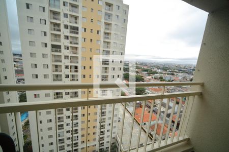 Varanda da Sala de apartamento para alugar com 2 quartos, 48m² em Paulicéia, São Bernardo do Campo