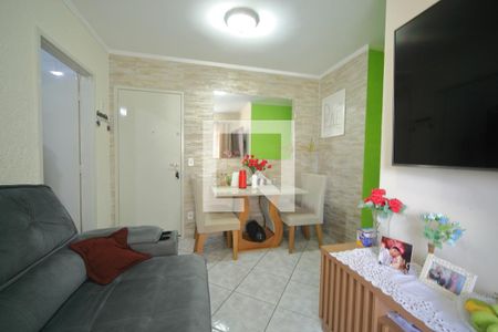 Sala de apartamento para alugar com 2 quartos, 48m² em Paulicéia, São Bernardo do Campo