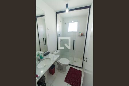 Banheiro da Suíte de apartamento à venda com 2 quartos, 55m² em Ipiranga, São Paulo