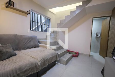 Sala de casa à venda com 2 quartos, 95m² em Jardim Alvorada, Santo André