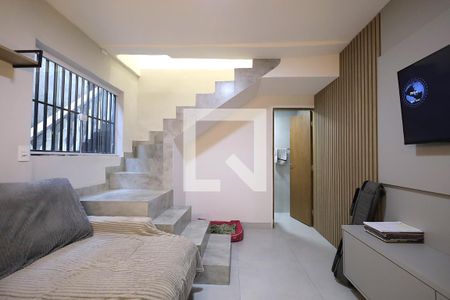 Sala de casa à venda com 2 quartos, 95m² em Jardim Alvorada, Santo André