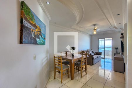Sala de apartamento para alugar com 3 quartos, 109m² em Maracanã, Praia Grande