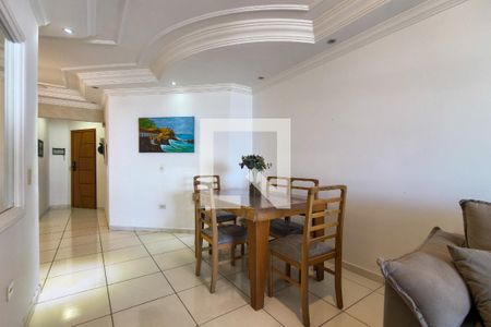 Sala de apartamento para alugar com 3 quartos, 109m² em Maracanã, Praia Grande