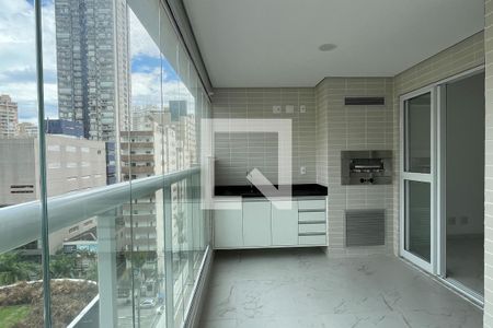 Varanda da Sala de apartamento para alugar com 2 quartos, 87m² em Gonzaga, Santos