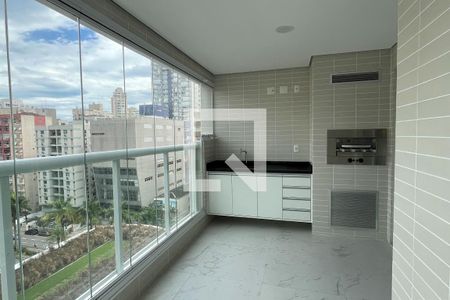 Varanda da Sala de apartamento para alugar com 2 quartos, 87m² em Gonzaga, Santos