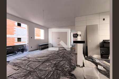 Sala/cozinha de apartamento à venda com 4 quartos, 154m² em Ana Lúcia, Belo Horizonte