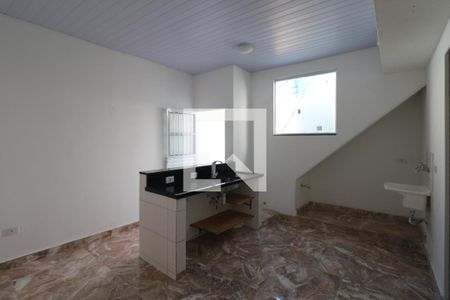 Cozinha e Área de Serviço de casa para alugar com 1 quarto, 35m² em Cerâmica, São Caetano do Sul