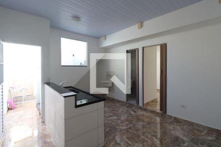 Cozinha e Área de Serviço de casa para alugar com 1 quarto, 35m² em Cerâmica, São Caetano do Sul