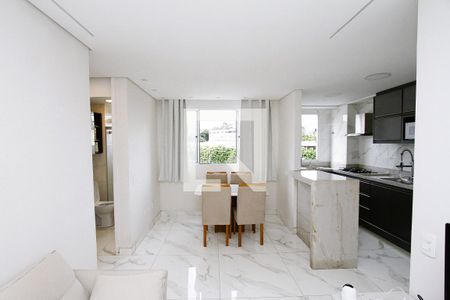 Sala de apartamento à venda com 2 quartos, 47m² em Buritis, Belo Horizonte