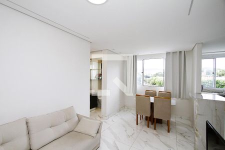 Sala de apartamento à venda com 2 quartos, 47m² em Buritis, Belo Horizonte