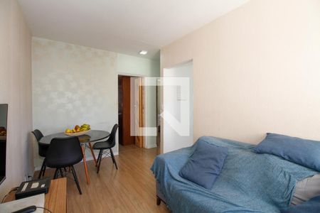 Sala de Estar e Jantar de apartamento para alugar com 2 quartos, 47m² em Cerqueira César, São Paulo