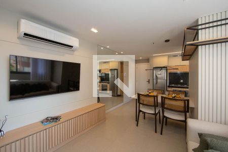 SALA de apartamento à venda com 2 quartos, 62m² em Grajaú, Belo Horizonte