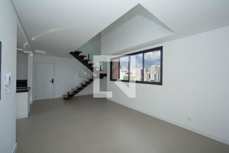 SALA de apartamento à venda com 4 quartos, 187m² em Grajaú, Belo Horizonte