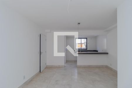 Sala de apartamento à venda com 3 quartos, 75m² em Ana Lúcia, Belo Horizonte