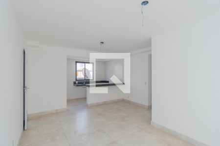 Sala/cozinha de apartamento à venda com 3 quartos, 75m² em Ana Lúcia, Belo Horizonte