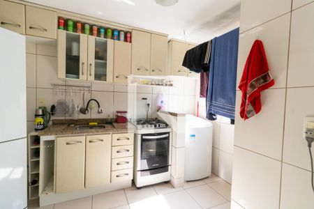 Cozinha e Área de Serviço de apartamento à venda com 1 quarto, 42m² em Jardim Botânico, Porto Alegre