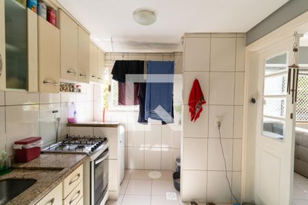Cozinha e Área de Serviço de apartamento à venda com 1 quarto, 42m² em Jardim Botânico, Porto Alegre
