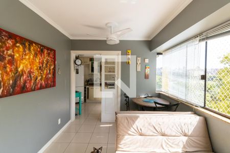 Sala de apartamento à venda com 1 quarto, 42m² em Jardim Botânico, Porto Alegre