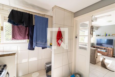 Cozinha e Área de Serviço de apartamento à venda com 1 quarto, 42m² em Jardim Botânico, Porto Alegre