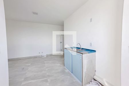 Sala e Cozinha de apartamento à venda com 2 quartos, 38m² em Parque das Nações , Santo André