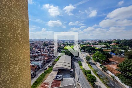 Vista da Sala e Cozinha de apartamento à venda com 2 quartos, 38m² em Parque das Nações , Santo André
