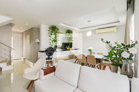 Sala de casa de condomínio à venda com 4 quartos, 252m² em Estância Velha, Canoas