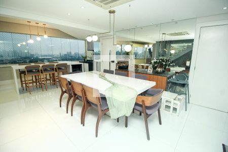 Sala de Jantar de apartamento à venda com 2 quartos, 228m² em Centro, Santo André