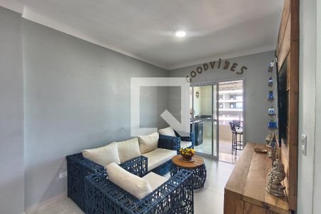 Sala de apartamento para alugar com 2 quartos, 87m² em Vila Balnearia, Praia Grande