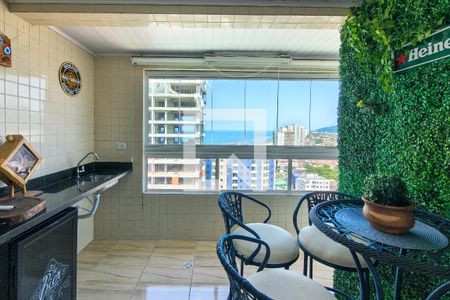 Sacada  de apartamento para alugar com 2 quartos, 87m² em Vila Balnearia, Praia Grande