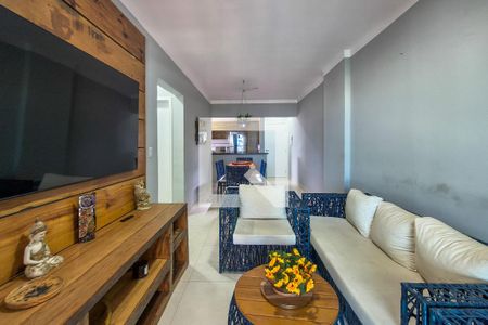 Sala de apartamento para alugar com 2 quartos, 87m² em Vila Balnearia, Praia Grande