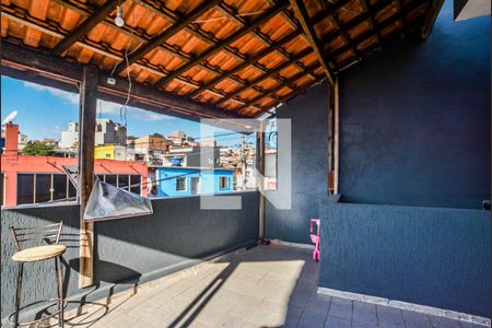Varanda da Sala de casa para alugar com 3 quartos, 190m² em Vila João Ramalho, Santo André