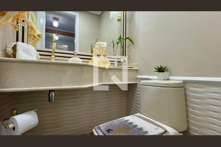 Lavabo de casa de condomínio à venda com 3 quartos, 450m² em Alto de Pinheiros, São Paulo