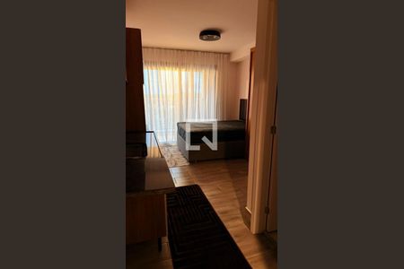 Sala/Quarto de apartamento para alugar com 1 quarto, 25m² em Santo Amaro, São Paulo