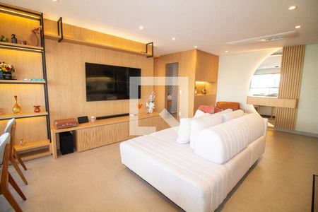 Sala de apartamento à venda com 2 quartos, 77m² em Campo Belo, São Paulo