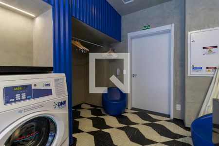 Área comum de kitnet/studio à venda com 1 quarto, 30m² em Brooklin, São Paulo