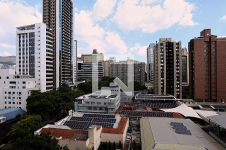 Vista do Quarto de apartamento à venda com 1 quarto, 40m² em Funcionários, Belo Horizonte