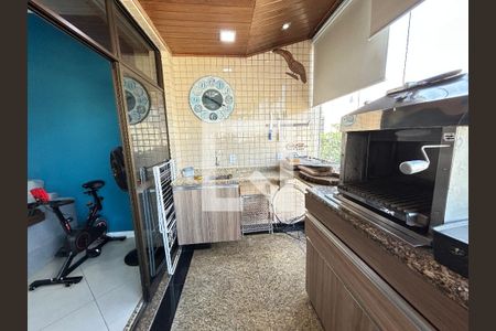 Varanda gourmet de apartamento à venda com 3 quartos, 174m² em Vila Valqueire, Rio de Janeiro